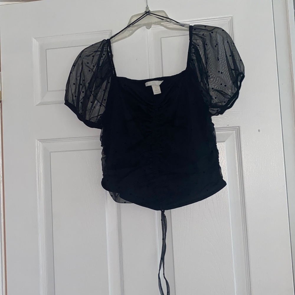 Black H&M blouse